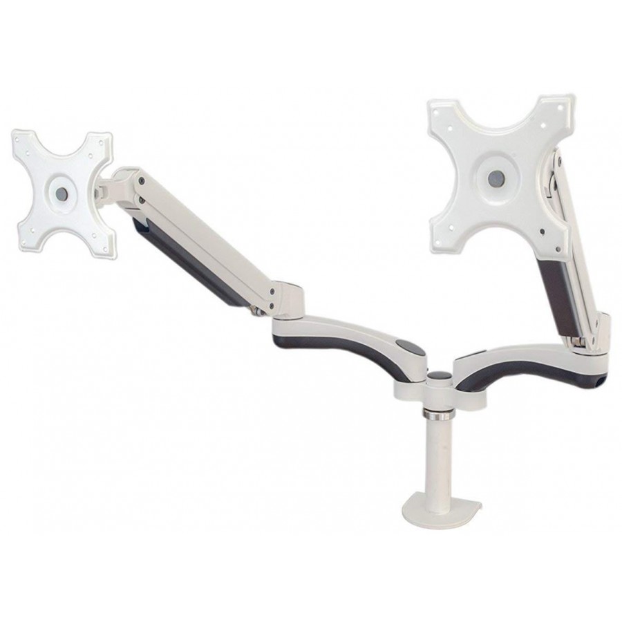 Dual Monitor Arm For Screens 15" - 27"